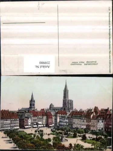 239980,Strassburg Straßburg Kleberplatz
