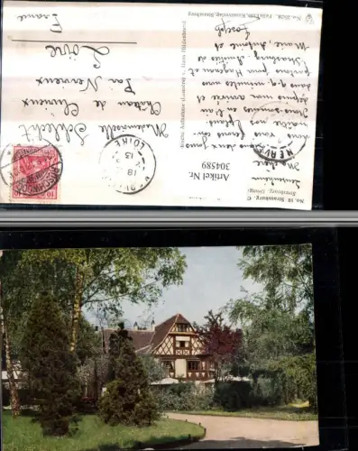 304589,Straßburg Strasbourg Orangerie Bauernhaus