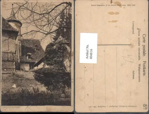 404816,Elsass Haut-Rhin Hartmannswiller Motiv Turm