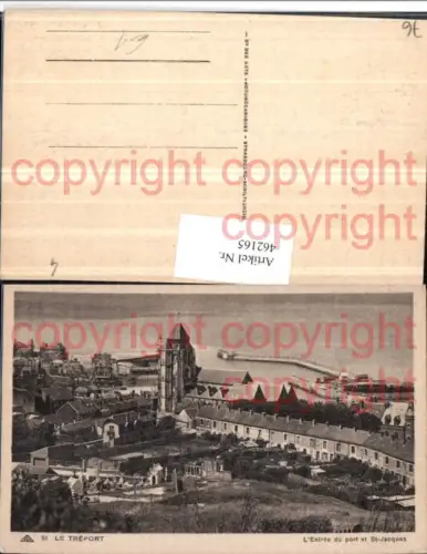 462165,Haute-Normandie Seine-Maritime Le Treport St-Jacques Kirche