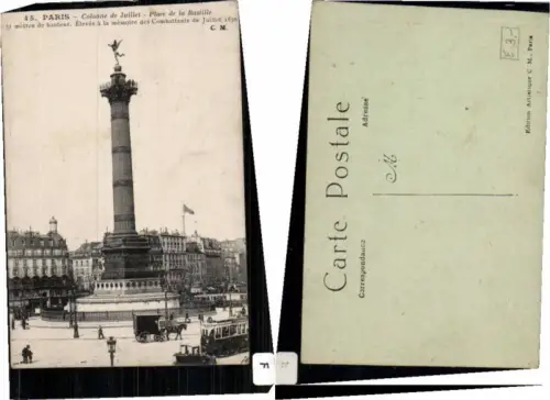 65601,Paris Colonne de juillet
