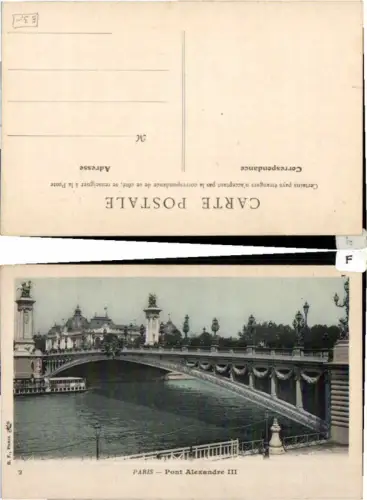 65617,Paris Pont Alexandre 1905
