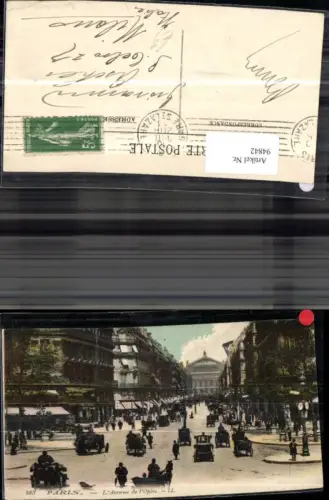 94842,Paris L Avenue de l Opera Strassenansicht