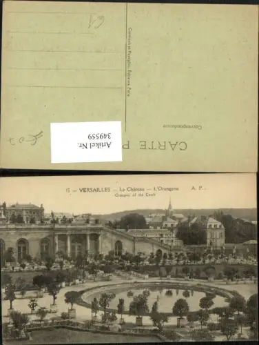 349559,Ile-de-France Yvelines Versailles Le Chateau L Orangerie Brunnen Schloss