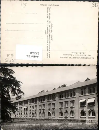 357678,Ile-de-France Val-Oise Saint-Martin-du-Tertre Sanatorium F. Bezancon Pavillon