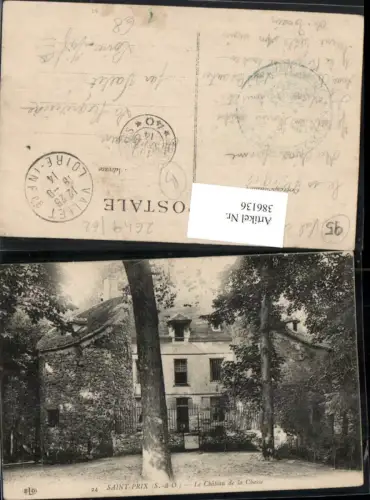 386136,Ile-de-France Val-Oise Saint-Prix Le Chateau de la Chasse Schloss