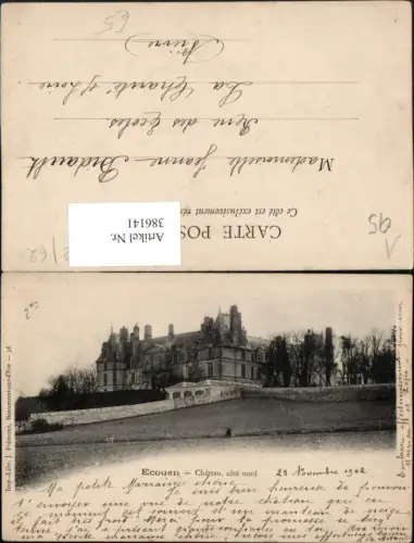 386141,Ile-de-France Val-Oise Ecouen Chateau Schloss