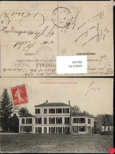 386144,Ile-de-France Val-Oise Chateau de Copierres pres Montreuil-sur-Epte Schloss
