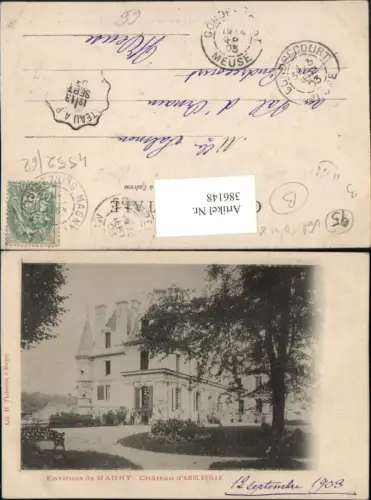 386148,Ile-de-France Val-Oise Magny Chateau d'Ambleville Schloss