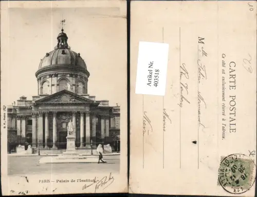 403518,Ile-de-France Paris Palais de l'Institut Gebäude Denkmal
