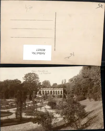 403857,Ile-de-France Paris Bagatelle La Roseraie Rosengarten