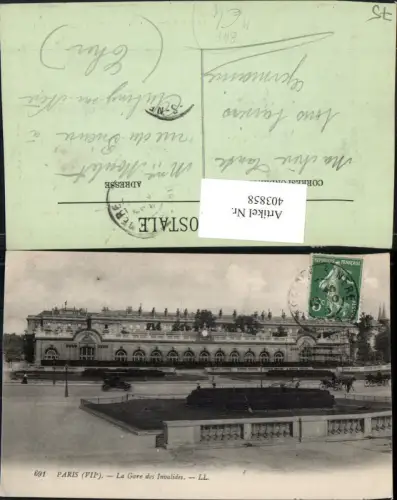 403858,Ile-de-France Paris La Gare des Invalides Bahnhof
