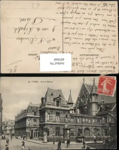 403860,Ile-de-France Paris Arts et Metiers Gebäude