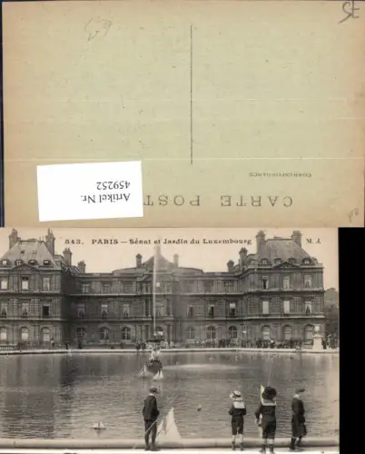 459252,Ile-de France Paris Senat et Jardin du Luxembourg Brunnen