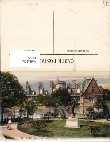 459257,Ile-de France Paris Le Musee de Cluny Statue