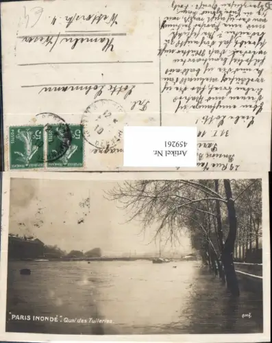 459261,Ile-de France Paris Quai des Tuilleries Brücke Schiff