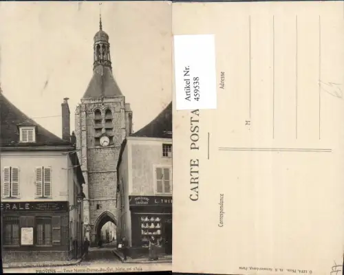 459538,Ile-de-France Seine-et-Marne Provins Tour Notre-Dame-du-Val Kirche Turm