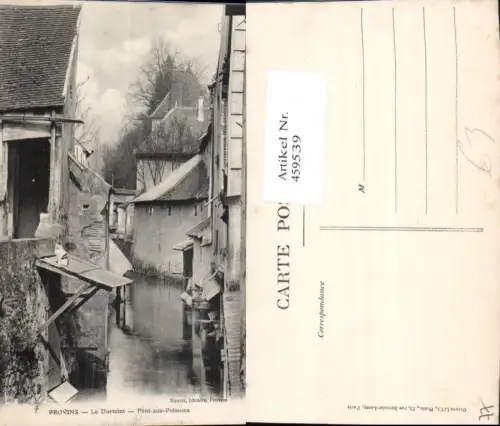 459539,Ile-de-France Seine-et-Marne Provins Le Durteint Pont-aux-Poissons Brücke