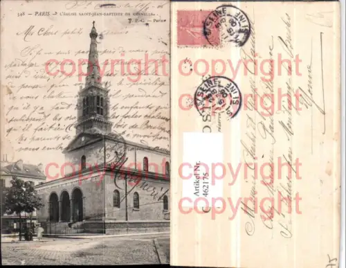 462175,Ile-de-France Paris Eglise Saint-Jean-Baptiste Grenelle Kirche