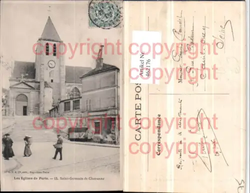 462176,Ile-de-France Paris Eglise Saint-Germain de Charonne Kirche