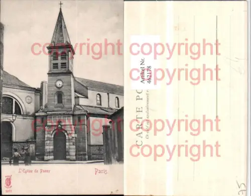 462178,Ile-de-France Paris Eglise Passy Kirche