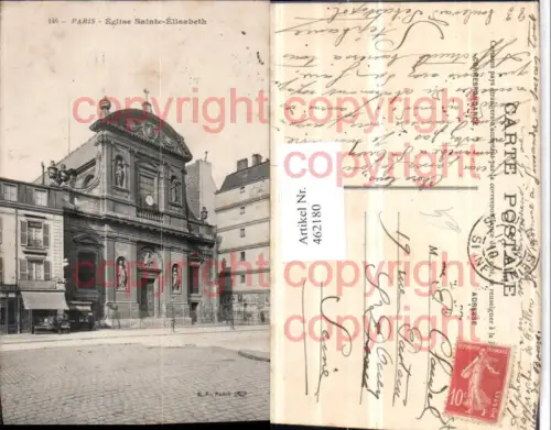462180,Ile-de-France Paris Eglise Sainte-Elisabeth Kirche