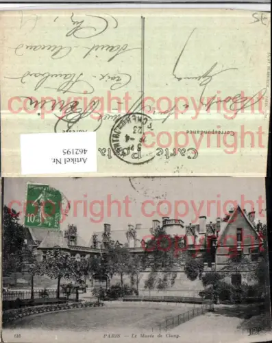 462195,Ile-de-France Paris Musee de Cluny Museum