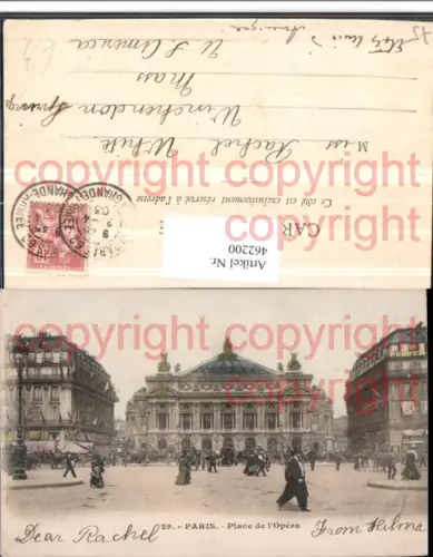 462200,Ile-de-France Paris Place des Opera Oper Gebäude