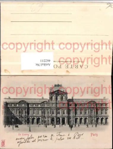 462211,Ile-de-France Paris Le Louvre Museum Gebäude