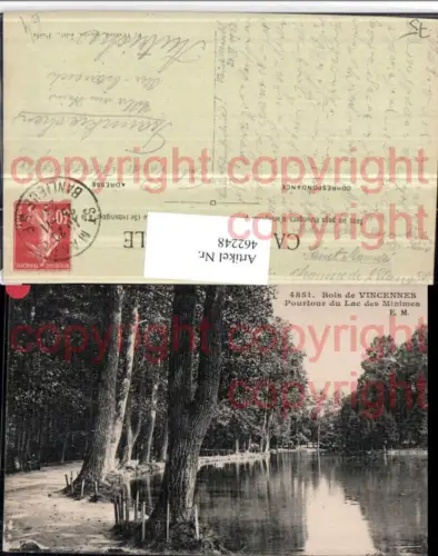 462248,Ile-de-France Paris Bois de Vincennes Lac Minimes Teich Partie