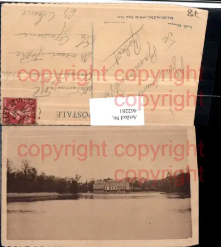 462281,Ile-de-France Yvelines Rambouillet pris du Tapis Vert Schloss