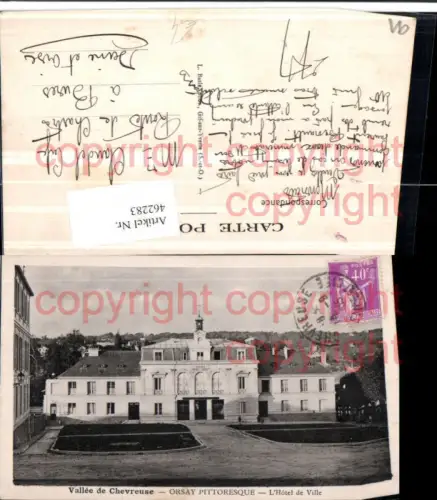 462283,Ile-de-France Essonne Vallee Chevreuse Orsay Hotel de Ville Rathaus