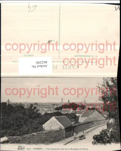 462290,Ile-de-France Essonne Corbeil Vue prise de la Montagne du Ferray Teilansicht