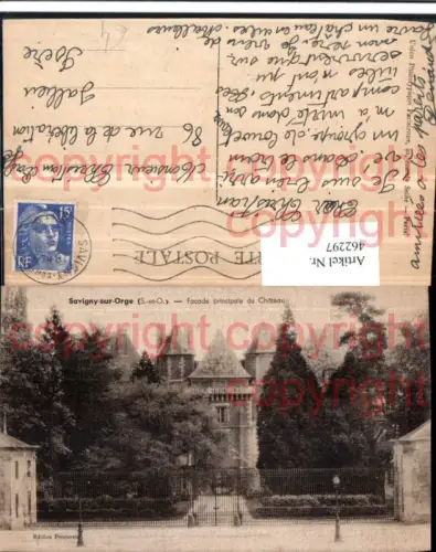 462297,Ile-de-France Essonne Savigny-sur-Orge Chateau Schloss