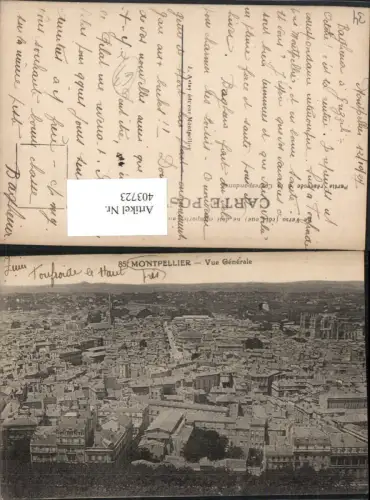 403723,Languedoc-Roussillon Herault Montpellier Vue Generale Totale