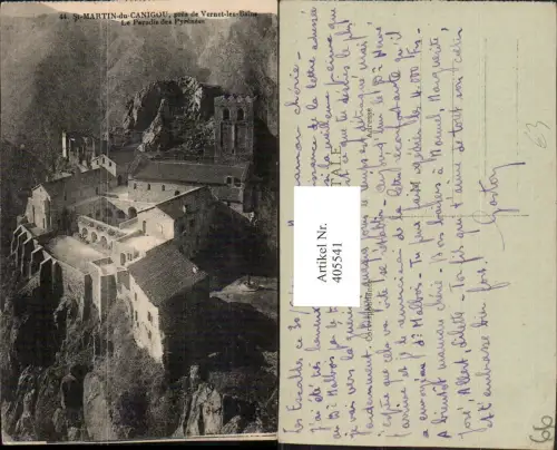 405541,Languedoc-Roussillon Pyrenees-Orientales St-Martin-du-Canigou Paradis Abtei Kloster