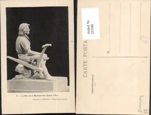 333580,Lothringen Vosges Domremy Le Pere de la Bienheureuse Jeanne d'Arc Denkmal