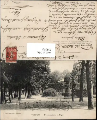 333595,Lothringen Meuse Verdun Promenade de la Digue Park