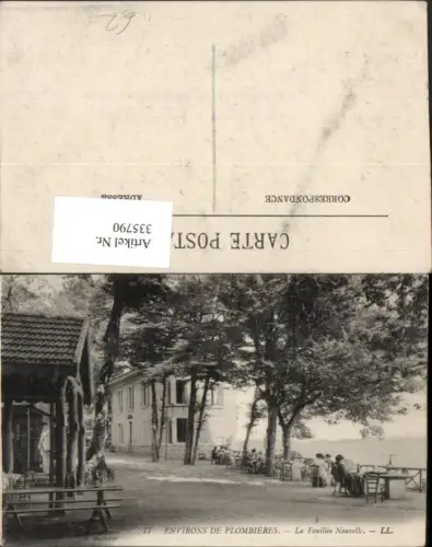 335790,Lothringen Vosges Plombieres-les-Bains La Feuillee Nouvelle Terrasse