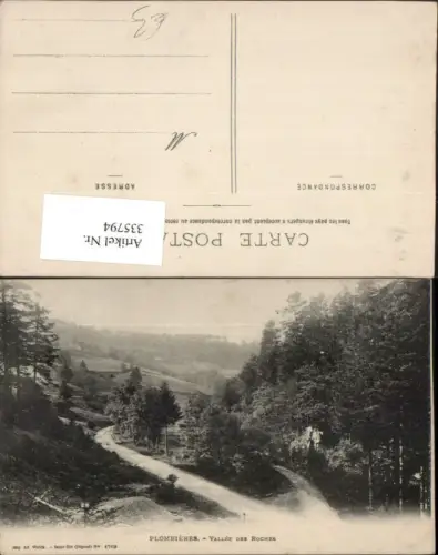 335794,Lothringen Vosges Plombieres-les-Bains Vallee des Roches Landschaft