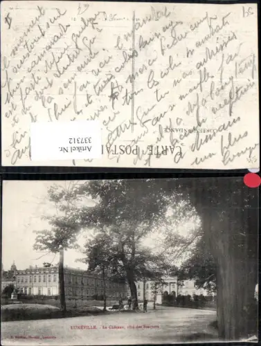 337312,Lothringen Meurthe-et-Moselle Luneville Le Chateau cote des Bosquets Schloss