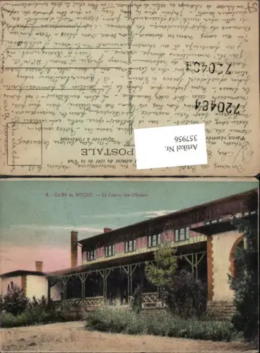 357956,Lothringen Moselle Camp de Bitche Le Casino des Officiers Offizierscasino