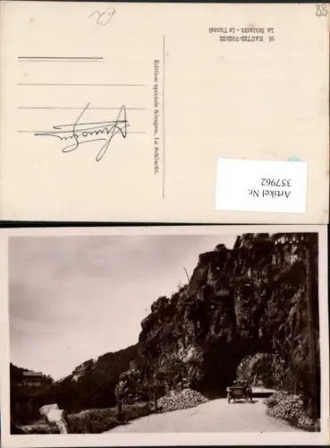 357962,Lothringen Vosges Hautes-Vosges La Schlucht Le Tunnel Straße