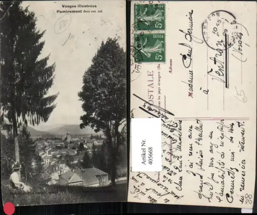 405668,Lothringen Remiremont dans son nid Teilansicht