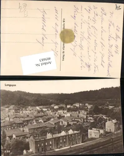 405683,Lothringen Meurthe-et-Moselle Longuyon Teilansicht