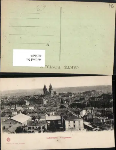 405684,Lothringen Meurthe-et-Moselle Luneville Vue generale Totale