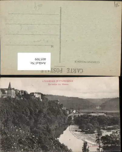 405709,Lothringen Meurthe-et-Moselle Liverdun En amont des Vannes Teilansicht