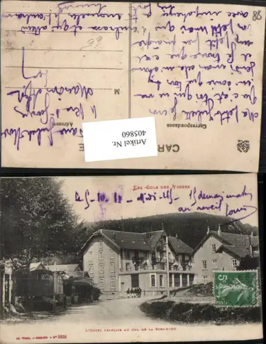 405860,Lothringen Vosges L'Hotel Francais au Col de la Schlucht