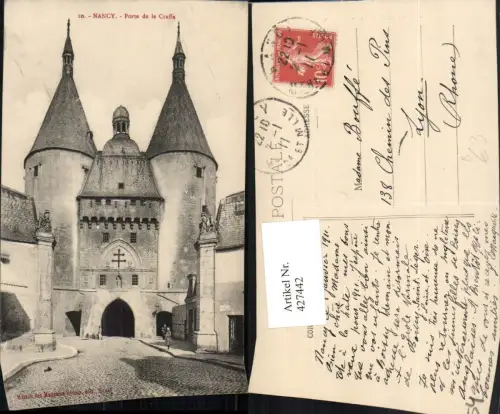427442,Lothringen Meurthe-et-Moselle Nancy Porte de la Craffe Tor Türme