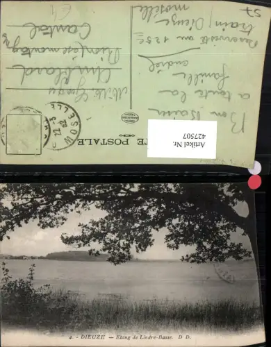 427507,Lothringen Moselle Dieuze Etang de Lindre-Basse See